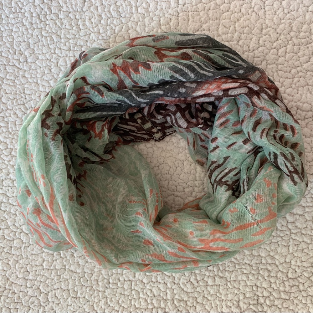 Aldo Patterned Infinity Scarf